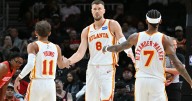 Hawks’ Porzingis, Risacher pop in exhibition finale