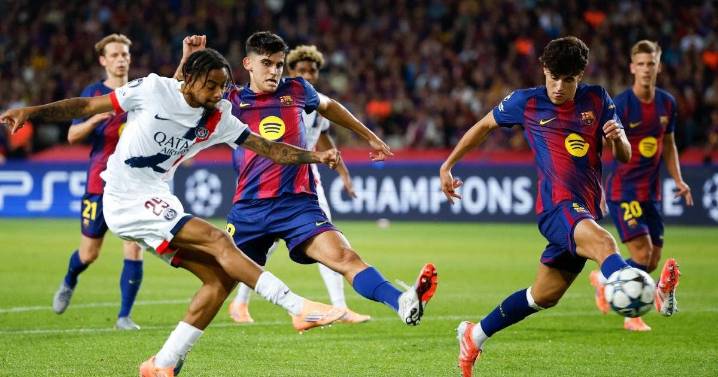 Barcelona cae ante PSG en Champions con remontada al minuto 90