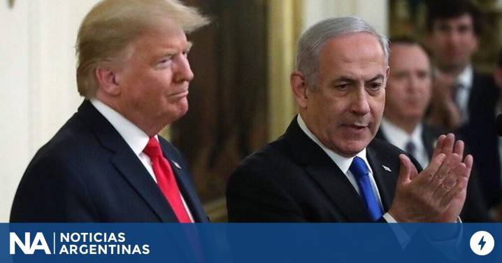 Trump anunció un alto de bombardeos israelíes en Gaza