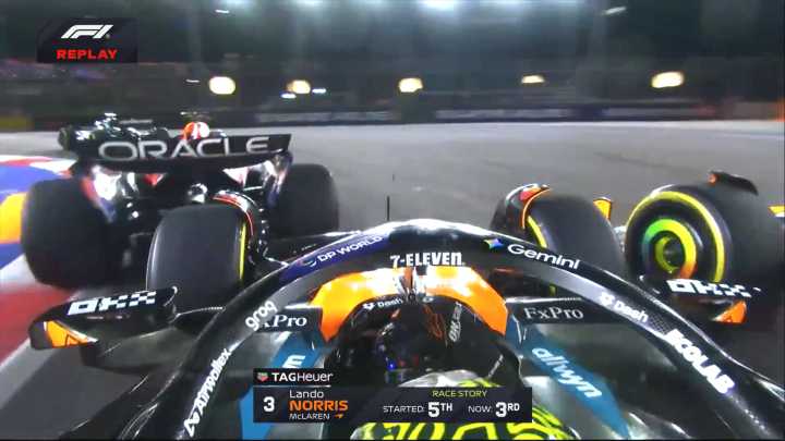 ‘That’s not fair!’ - Oscar Piastri in X-rated rant at title rival and teammate Lando Norris for spectacular first lap collision