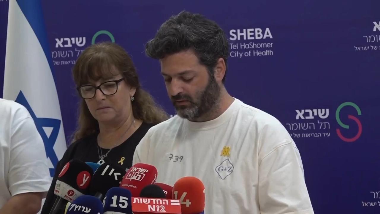 Relatives of Israeli hostages describe being reunited with their loved ones after two years