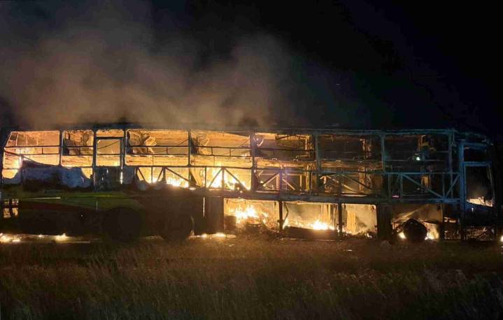 Kurnool bus accident: Police suspect involvement of third vehicle