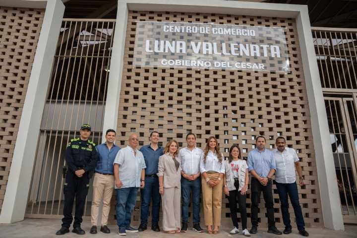 Centro de Comercio Luna Vallenata, otra obra del Gobierno del Cesar catalogada como referente nacional
