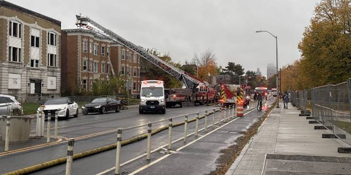 Firefighters called to apartment building in Hartford
