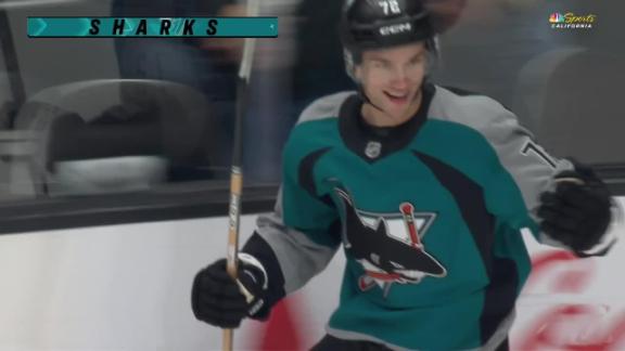 San Jose Sharks earn first home win of the season with 5