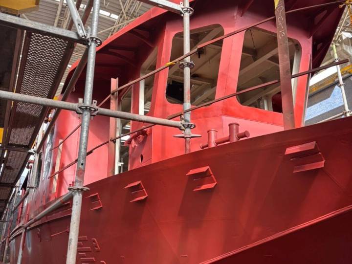 Businú avanza con fuerza: embarcaciones fluviales ya están en un 74 % de construcción: Alcalde Kerguelén