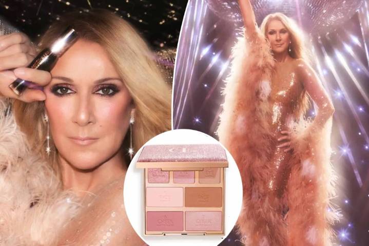 Celine Dion says her ‘favorite’ makeup palette is all you need for a ‘bold, dazzling eye’
