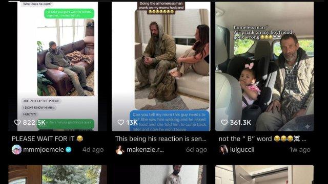 Police Say People Keep Calling 911 Over an 'AI Homeless Man' TikTok Prank