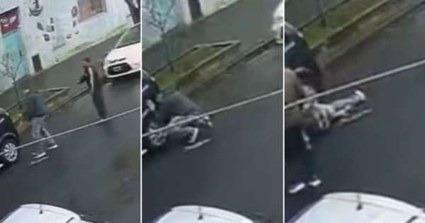 Hombre discutió con un "trapito" en plena calle y murió de un infarto