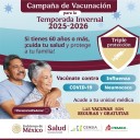 Realiza Pemex campaña de vacunación contra la influenza, neumococo y COVID 19