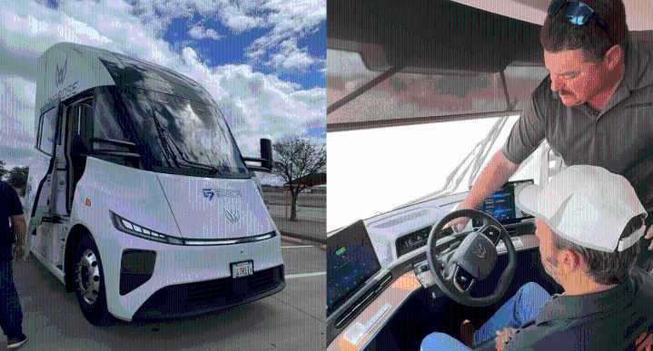 Presentan unidades para Electro Ruta de Transporte de Carga