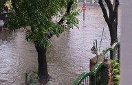 Alerta por tormentas en la Ciudad y el conurbano: calles inundadas y vuelos demorados