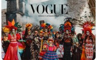 El fotógrafo potosino Arath Zumaya, captura la esencia del Xantolo a través de su lente para Vogue Latam