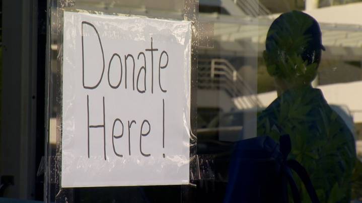 Amid shutdown, GSP hosts food drive to support unpaid employees