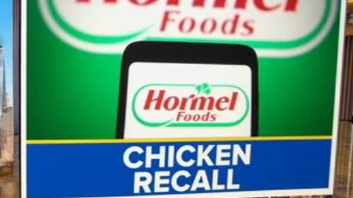 Hormel Foods recalls nearly 5 million pounds of frozen, boneless chicken due to possible pieces of metal in food