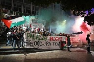 Se registran en Europa manifestaciones por la intercepción de la Flotilla Sumud: “manos fuera de la Flotilla”