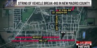 Multiple suspects identified in string of vehicle break