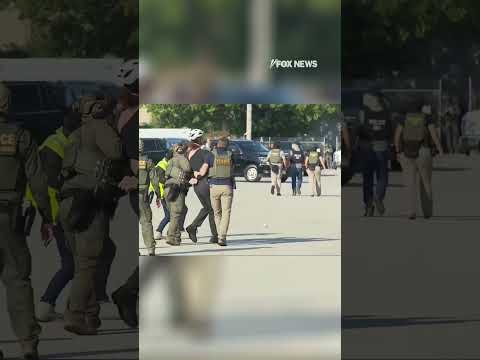 WATCH: Anti-ICE agitators arrested near Chicago ICE facility