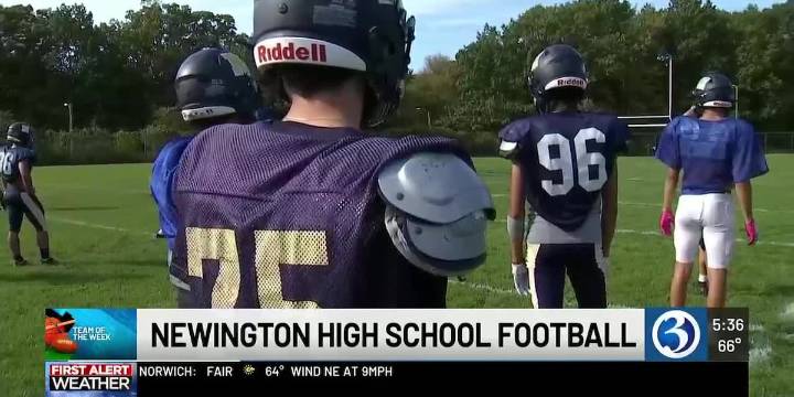 Newington is this week’s Team of the Week!