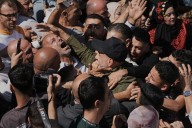 Huge crowds welcome freed Palestinian prisoners back to Gaza