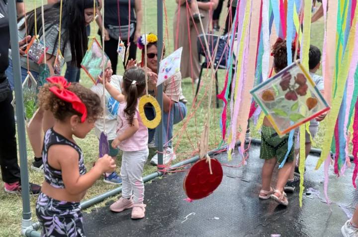 Encuentro de los Centros de Desarrollo Infantil en la Laguna Don Tomás