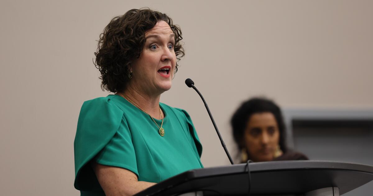 'I don’t want this all on camera,' gubernatorial candidate Katie Porter says in testy interview