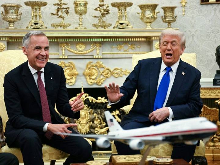 Trump hosts Carney for second Oval Office meeting