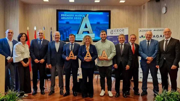 Podoactiva, ARPA y la Academia de Inventores reciben los Premios Marca Aragón: los entrega CEOE