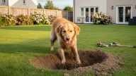 Qué significa que tu perro haga pozos en el jardín, según expertos en comportamiento canino