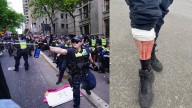 'You have no credibility': Police Association boss slams 'rubbish' claims by protest organisers as full extent of violence revealed