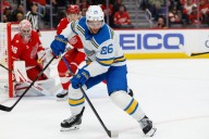 Red Wings erase four-goal deficit, top Blues at home - The Rink Live | Coverage of youth, junior, high school and college hockey