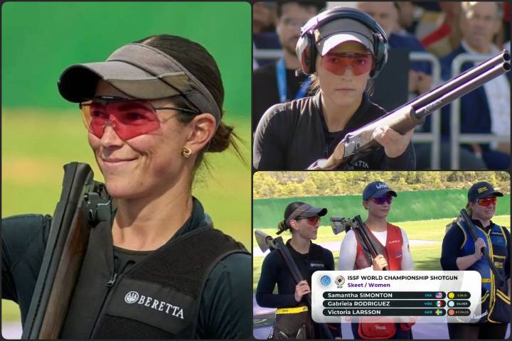 ¡Histórica! Gabriela Rodríguez obtiene la primera medalla para México en un campeonato mundial de tiro deportivo