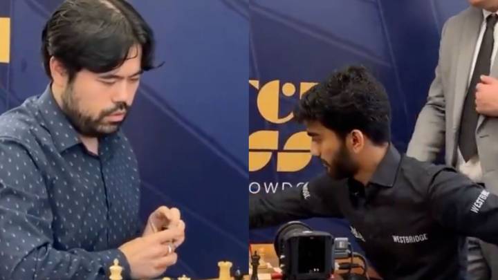 Watch: D Gukesh’s graceful gesture after beating Hikaru Nakamura goes viral
