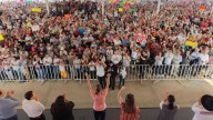Acarreo masivo y movilización oficial marcan cierre de la gira nacional de Sheinbaum en Morelos