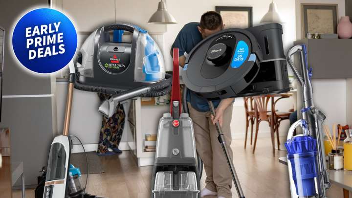 Early Prime Big Deal Days Savings on Top Brand Vacuums