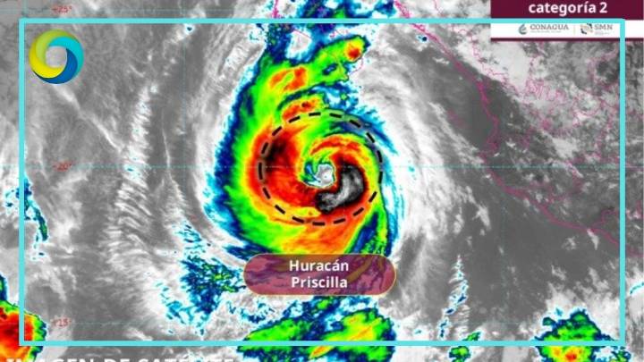 Huracán Priscilla podría intensificarse a categoría 3, advierte Sheinbaum