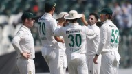 Cricket PAK vs SA 2nd Test 2025 Day 3 Stumps: Senuran Muthusamy, Kagiso Rabada Lead South Africa’s Charge; Babar Azam Gives Pakistan Hope