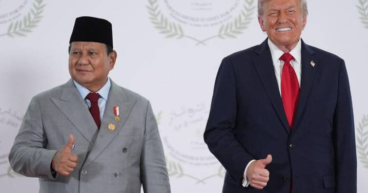 With fragile Gaza ceasefire holding, Trump wants to make headway on Indonesia