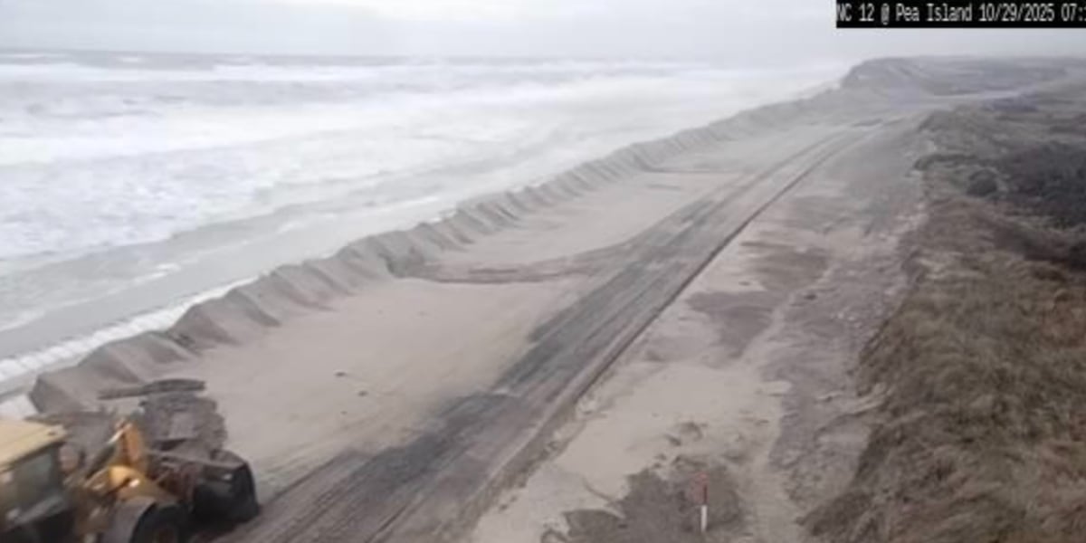 Parts of Highway 12 still closed due to major ocean overwash