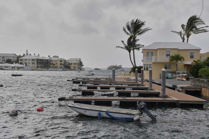 Storm Imelda weakens after causing damage in Bermuda