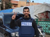 Palestinian journalist Saleh Aljafarawi shot dead in Gaza City clashes