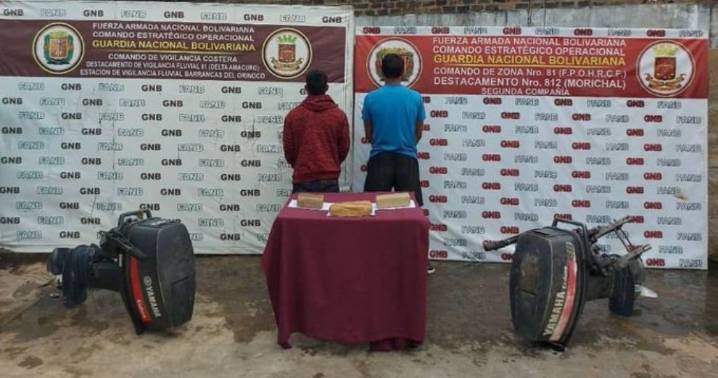 GNB detuvo a dos marinos con 16 migrantes ilegales a bordo de una curiara rumbo a Guyana