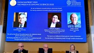 Nobel economics prize goes to 3 researchers for explaining innovation