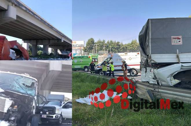 Video: Fuerte accidente deja 4 lesionados en la México