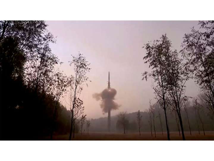 North Korea fires short-range missiles ahead of APEC summit