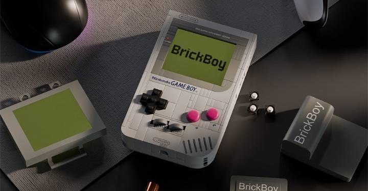 The BrickBoy upgrade kit costs more than twice as much as the Lego Game Boy
