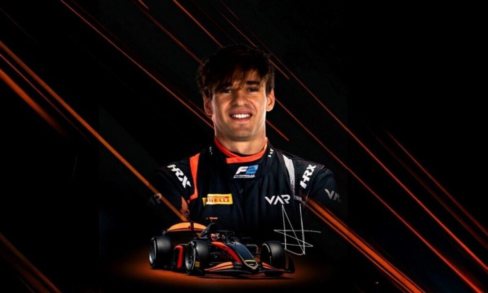 Nicolás Varrone fue confirmado por una escudería de F2 para la temporada 2026
