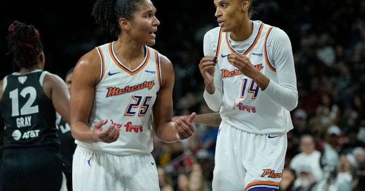 Alyssa Thomas misses crucial free throws as Phoenix falls to Las Vegas in Game 1 of WNBA Finals