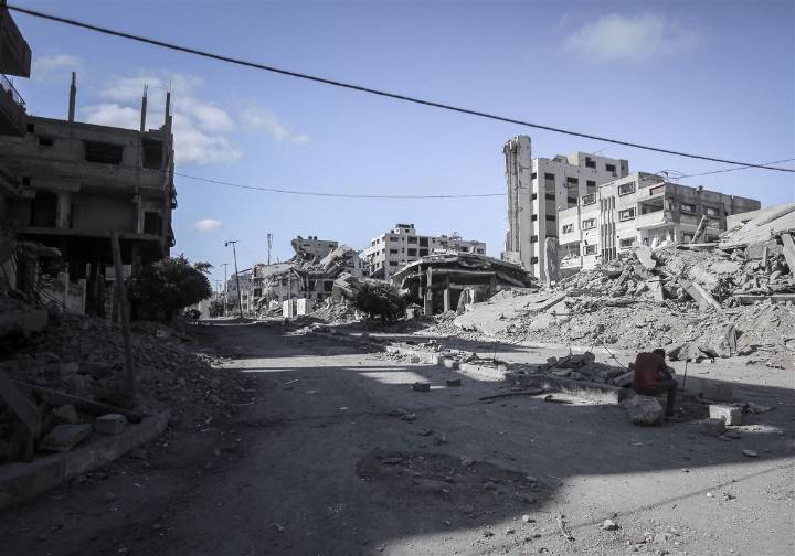 Israeli strikes in Gaza kill at least 16 Palestinians as Hamas mulls its response to Trump’s plan