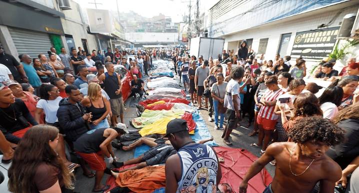 Brasil: 132 muertos dejó operativo en favelas y Lula está horrorizado